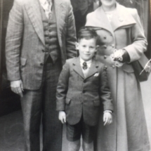 John Tierney and parents - year unknown