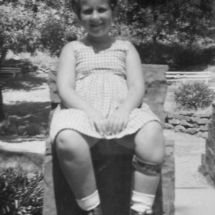 Shirley Glance aged 6